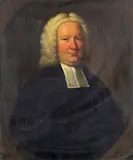 Portrait of Rev Johnstone Oil on canvas 76 x 63.5 cm; 30 x 25in by John Theodor Heins, Oil on canvas, sold Mar 2017