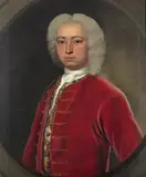 Portrait of a gentleman by Benjamin Wilson, Oil on canvas, in a carved wood frame, sold Mar 2017