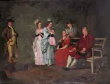 Untitled by Hugh Barron, 1778, Oil on canvas, sold Mar 2017