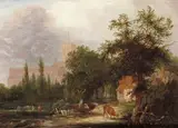 View of Windsor Castle; View of St by Henry John Boddington, oil on panel, sold Mar 2017