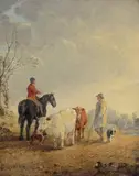 Top o~ the morning by Edmund Bristow, oil on panel, offered Mar 2017