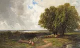 Woodham Mortimer Signed Oil on canvas 76 x 130cm; 30 x 51in by Edmund Morison Wimperis, Oil on canvas, sold Mar 2017