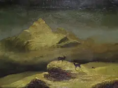 Highland Rovers Signed Oil by Clarence Roe, Oil on canvas, offered Mar 2017