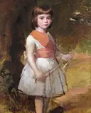 The artist~s youngest son by George Richmond, Oil on canvas, offered Mar 2017