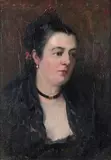 Portrait of Amy Marchioness of Huntly by James Coutts Michie, 1888, Oil on canvas, offered Mar 2017
