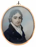 Portrait miniature of a gentleman by George Engleheart, watercolor, sold Mar 2017