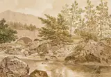 Rydal water, Cumbria Inscribed At Rydal Watercolour 20 x 27cm; 8 x 10½in Provenance: A by Joseph Powell, Watercolour, sold Mar 2017