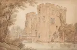 Bishop~s Palace by Joseph Powell, Watercolour, sold Mar 2017