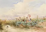 Untitled by David Cox Snr. O.W.S., 1847, Watercolour, sold Mar 2017