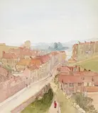 Lower Berkeley Place from Bellevue by James Johnson, Pencil and watercolour, sold Mar 2017
