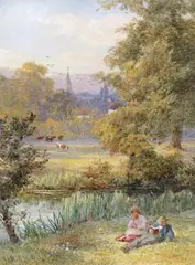 Untitled by John Mole, 1897, Watercolour, sold Mar 2017