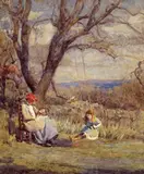 Untitled by J.V.R. Parsons, Watercolour, sold Mar 2017