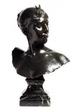 A. falguiere by Alexandre Falguière, bronze, sold Jan 2017