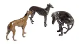Scratching it's ear by Robert Crutchley, bronze, sold Jan 2017