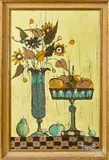 still life by Harry Dunn, oil on board, sold Sep 2020