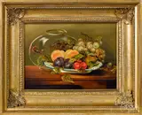 still life by James Peale, oil on panel, sold Jun 2020