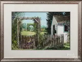 works Arbors and The Intersection by Mildred Sands Kratz, watercolor, sold Apr 2020