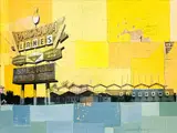 Panorama Lanes by Robert Mars, 2006, oil and mixed media on canvas, sold Sep 2021