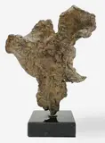 Untitled (Plume) by Seena Donneson, bronze on stone base, sold Sep 2021