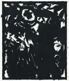 Drawing by Peter Booth, 1977, gouache on paper, sold Aug 2009