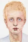 Series Vi No.10 by Cherry Hood, 2001, watercolour on paper, offered Aug 2009