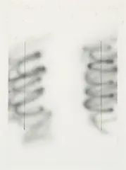 Study For Actuality by Howard Arkley, c.1970, synthetic polymer paint (air brush) and ink on paper, sold Aug 2009