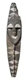 Large Minja Figure by Oceanic Artefacts, natural earth pigments on carved wood, offered Oct 2009