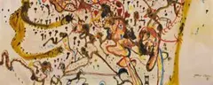 Clarendon Landscape With Muse by John Olsen, 1981, oil on canvas, sold Nov 2009