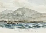 Pantelaria by John Peter Russell, 1879, watercolour on paper, sold Nov 2009