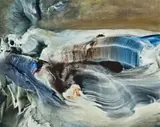 Theseus by James Gleeson, oil on board, sold Nov 2009