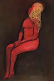 Lovers by Charles Blackman, oil on canvas on board, sold Nov 2009