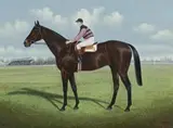Racehorse (No.1) And Jockey by Frederick Woodhouse Jnr, 1913, oil on canvas, sold Nov 2009