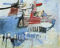 Hover by Ann Thomson, 1984, oil on canvas, sold Nov 2009
