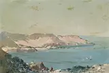 Summer Day, Sorrento by Charles Mudie, oil on canvas on board, sold Nov 2009