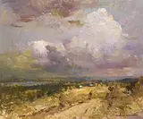 Beaudesert Country, Queensland by Rubery Bennett, oil on canvas, sold Nov 2009