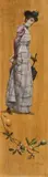 Young Woman With Parasol by Julian Ashton, 1895, oil on wood panel, sold Apr 2010