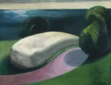 The Great Stone by Roy De Maistre, 1932, oil on canvas, sold Apr 2010
