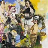 Horny Hua by McLean Edwards, 2001, oil on canvas, sold Apr 2010
