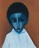 Head Of A Boy by Robert Dickerson, c.1960s, oil on board, offered Apr 2010