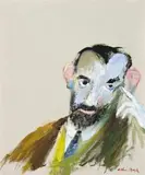 Portrait Of Joseph Brown by Arthur Boyd, oil on canvas, sold Apr 2010