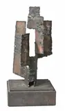 Untitled by Clement Meadmore, c.1955-56, steel, sold Apr 2010