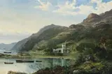 The ‘Northumbria’, Kyles Of Bute, Scotland by Haughton Forrest, 1881, oil on canvas, sold Apr 2010