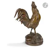 Le Réveil by Auguste-Nicolas Cain, 1914, Épreuve en bronze patiné, sold Dec 2023
