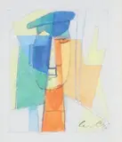 Pêcheur de Provence» by Yves Alix, 1960, Aquarelle, sold Nov 2015
