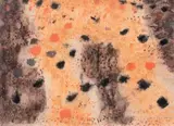 Composition by Zoran Mušič, 1959, Pastel, sold Apr 2015