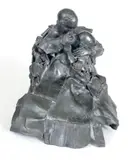 Annonciation» by Georges Jeanclos, 1983, Bronze à patine brune nuancée, sold Feb 2015