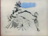 Scène de vie by Christian Bérard, Lithographie, sold Dec 2021