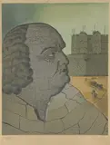 Marquis de Sade by Man Ray, Lithographie, sold Nov 2021