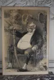 Fête Henry Monnier, le triomphe de Joseph Prudhomme by Charles Léandre, 1904, Lithographie, sold Nov 2021