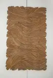 Sans titre [Relief mural] by Pierre Dedieu, Panneau sculpté en samba, sold Oct 2023